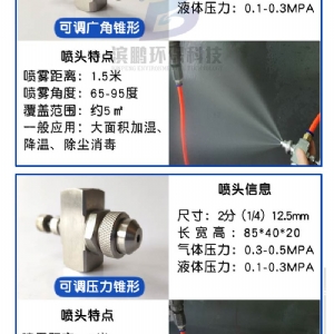 不可調(diào)壓力扇形噴嘴